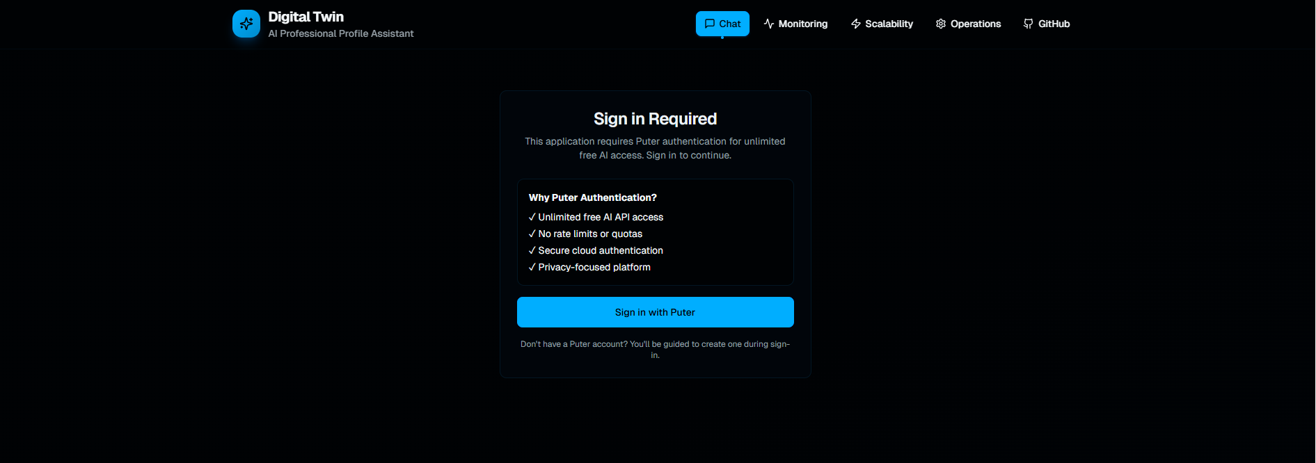 Digital Twin RAG System project preview 1