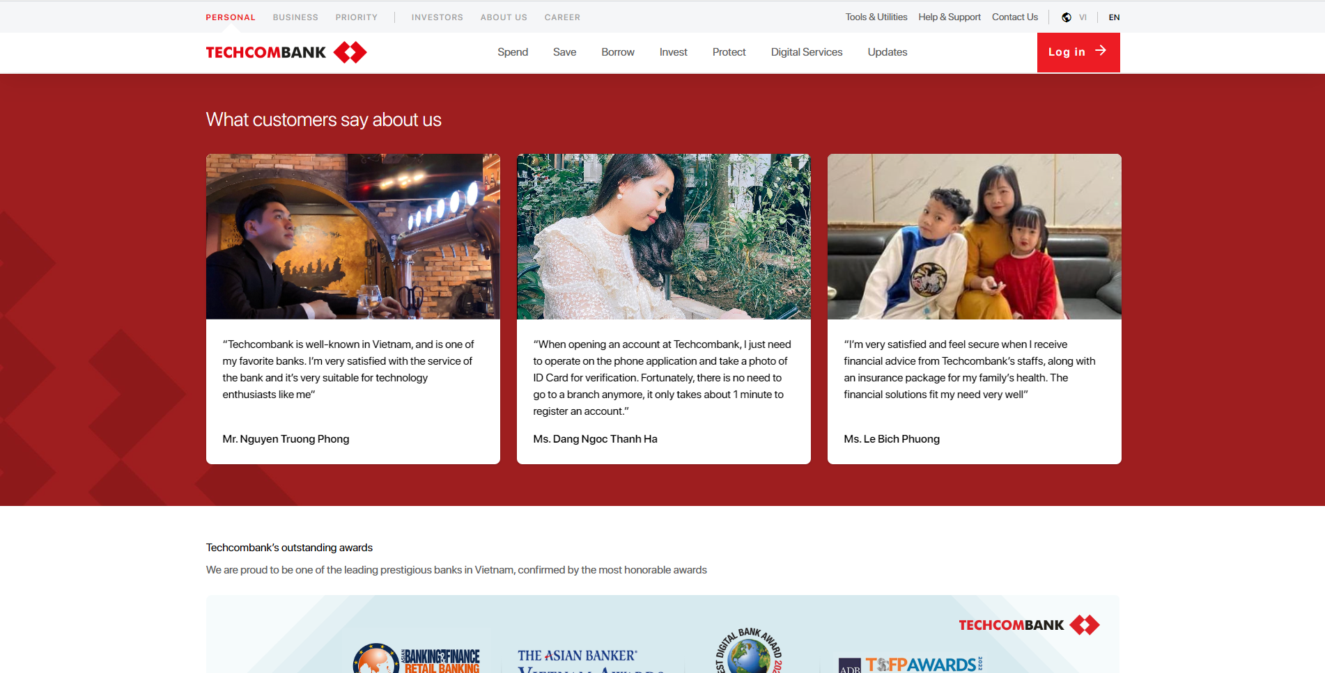 Techcombank project preview 10