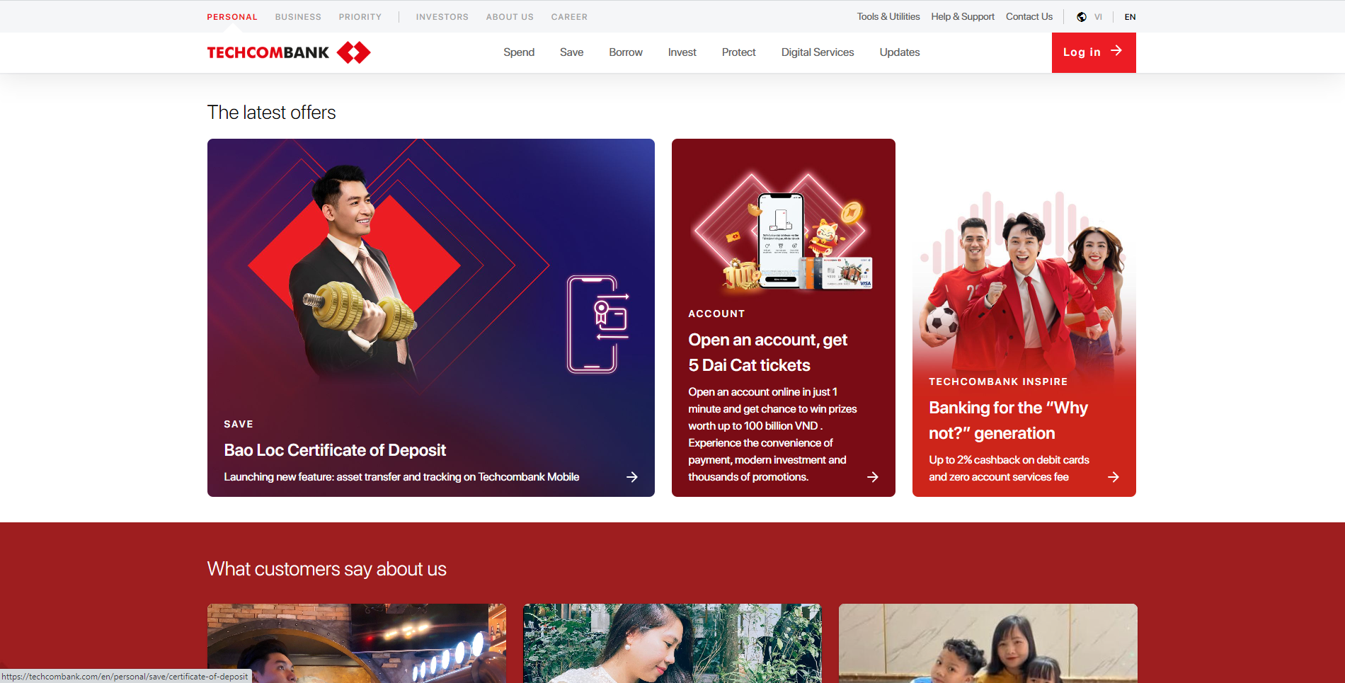 Techcombank project preview 11
