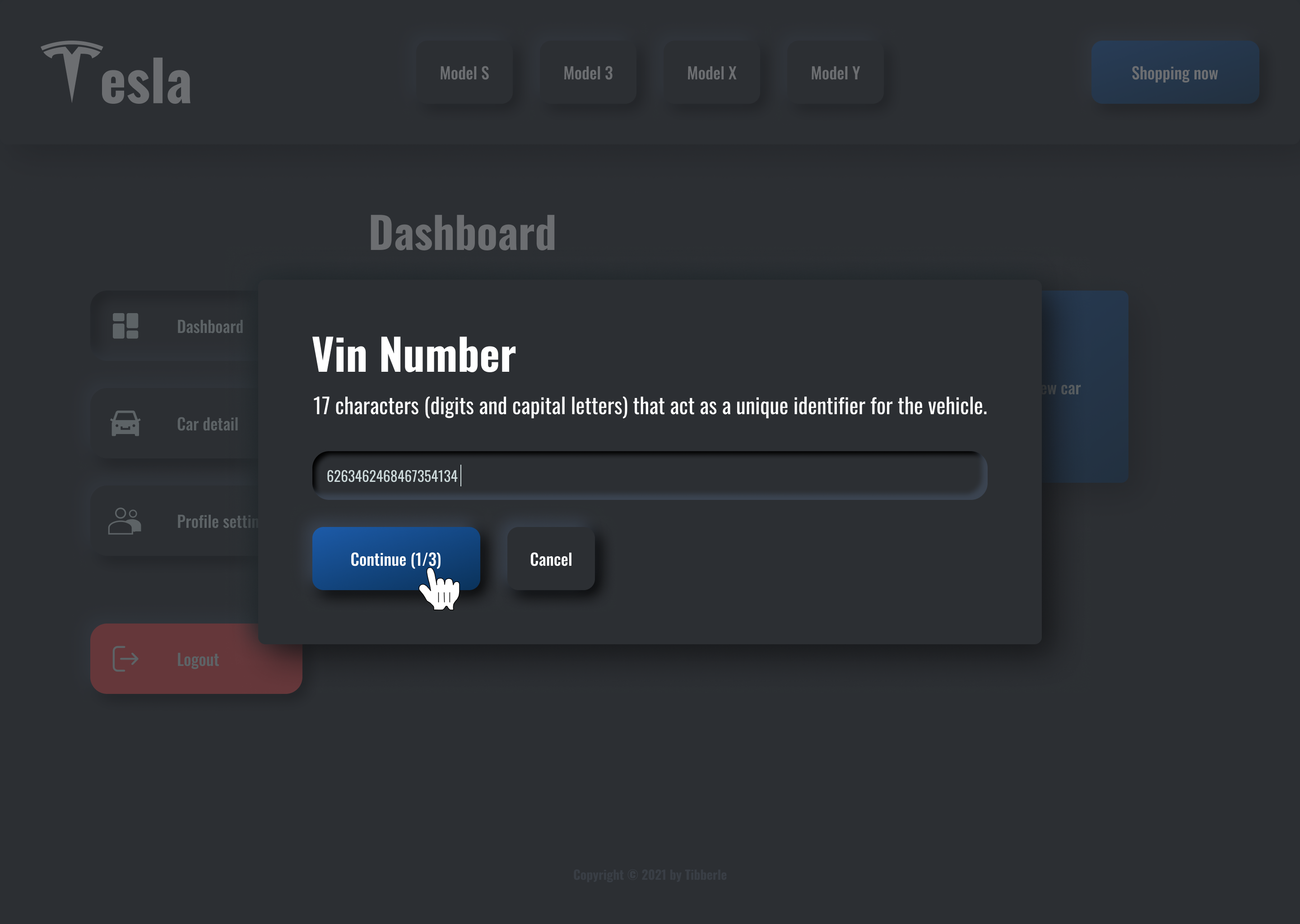 Tesla Redesign project preview 5