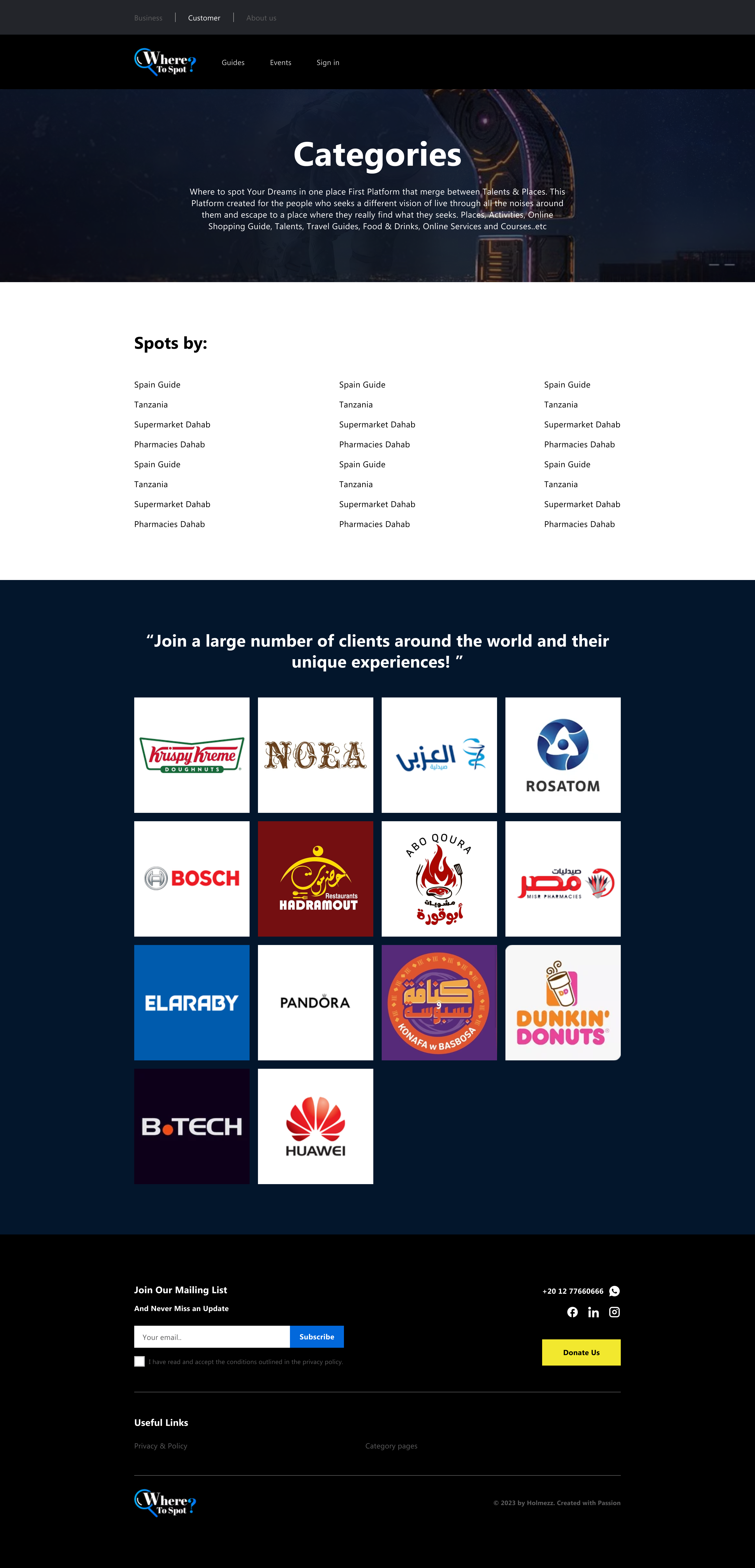 Where To Spot project preview 6